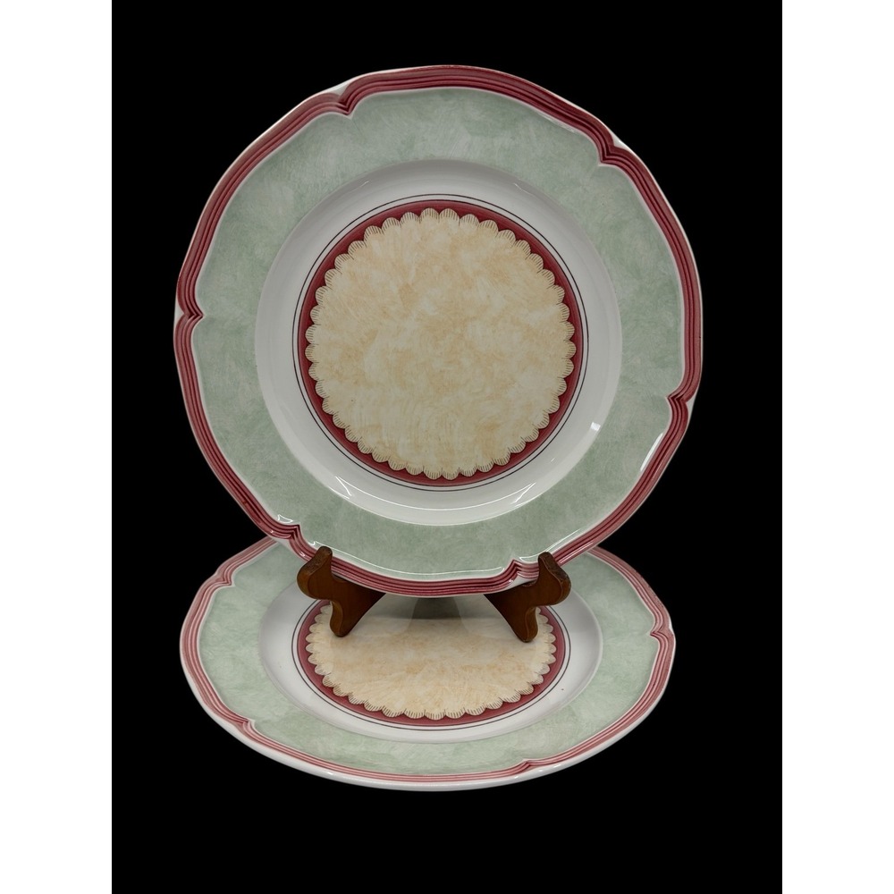 Villeroy & Boch Jardin D'Alsace Auberge Dinner Plates Set of 2 Germany Porcelain